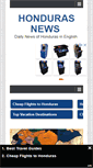 Mobile Screenshot of hondurasnews.com